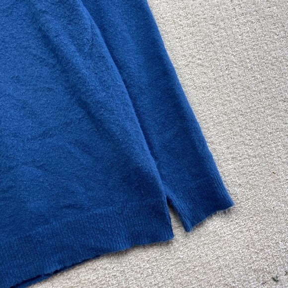 Guess Blue Sweater Men Size Small Mohair / Wool + Blend Pullover Jumper Knit - Picture 4 of 16